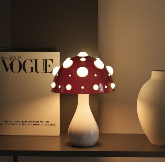 Amanita Mushroom Table Lamp