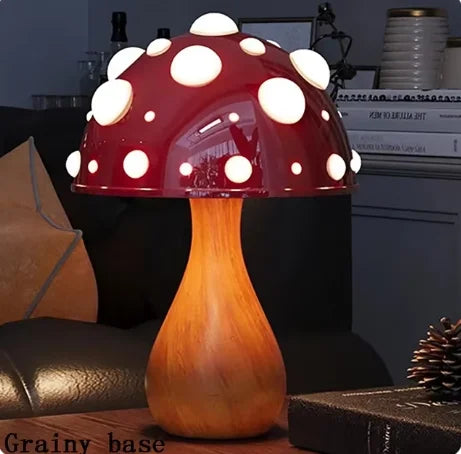 Amanita Mushroom Table Lamp